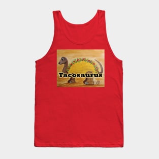 Tacosaurus fun Tank Top